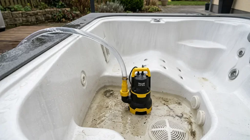 Comment vider et hiverner un spa, Ligne-Spa