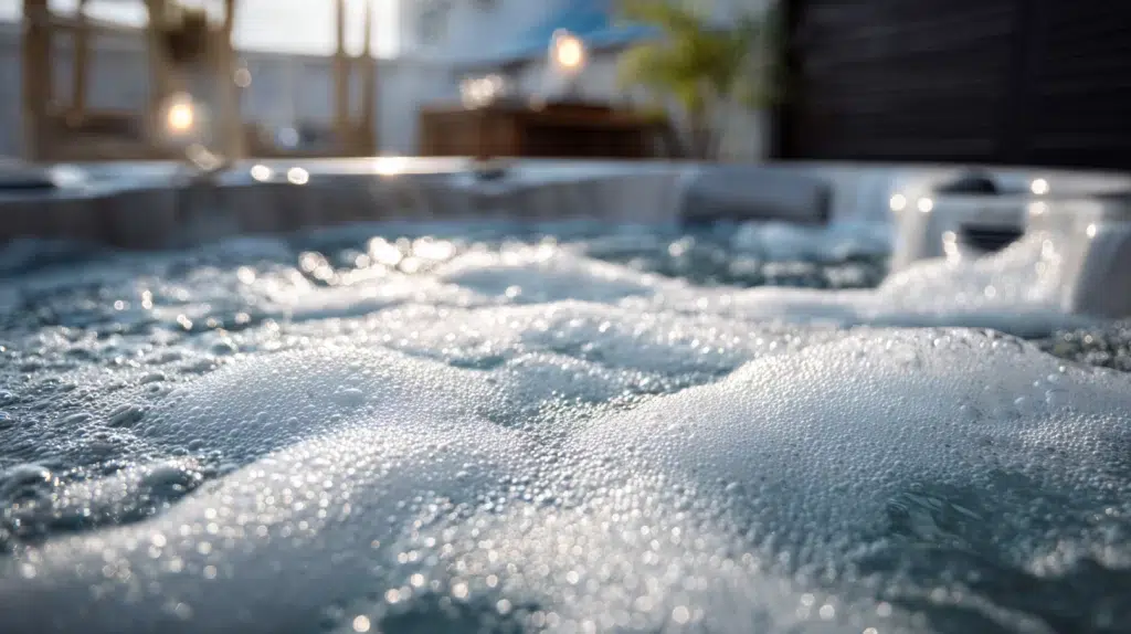 Pourquoi mon spa mousse ? Causes, dangers et solutions, Ligne-Spa