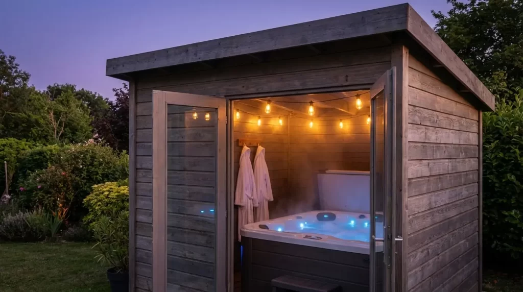 Comment fabriquer un abri pour spa fait maison : guide complet, Ligne-Spa