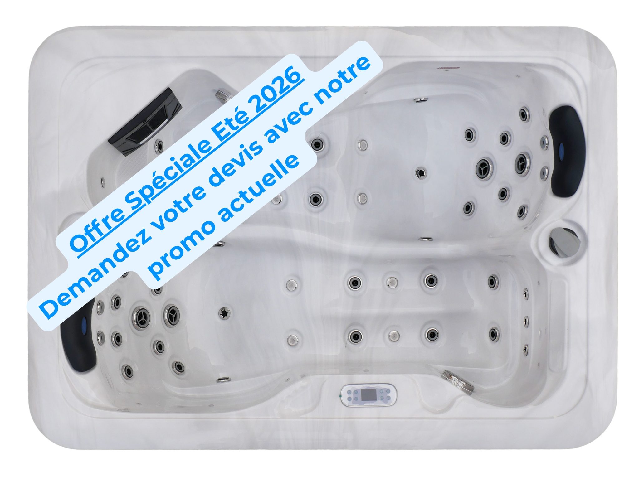 Spa LS 235 C Ecomax – Spa 2 places allongées – PROMO SPAS Ligne-Spa