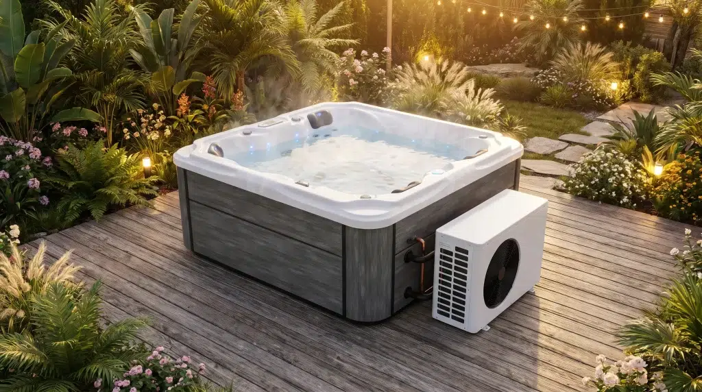Pompe à chaleur pour spa : le guide complet pour chauffer votre spa efficacement, Ligne-Spa