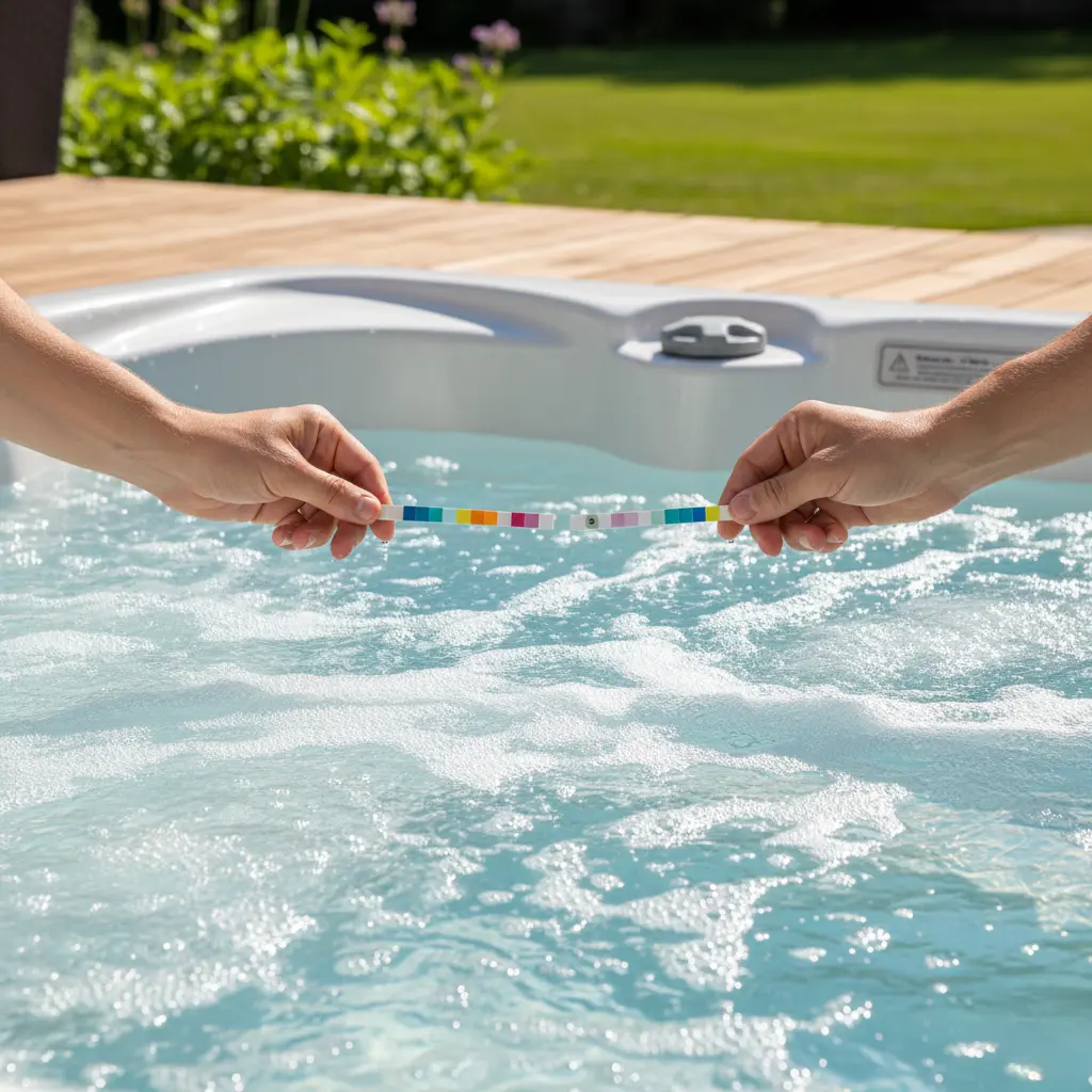 pH du Spa : Le guide complet pour corriger un taux trop haut ou trop bas, Ligne-Spa
