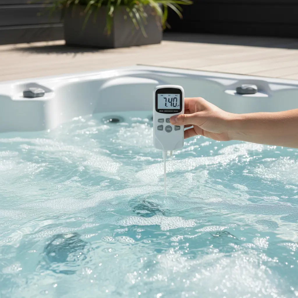 pH du Spa : Le guide complet pour corriger un taux trop haut ou trop bas, Ligne-Spa