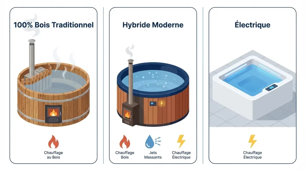 Bain nordique bois : tout ce que vous devez savoir avant d’acheter, Ligne-Spa