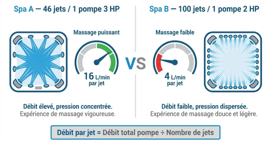 Jets de Spa : Tout comprendre pour choisir le spa qui vous offrira le meilleur massage, Ligne-Spa