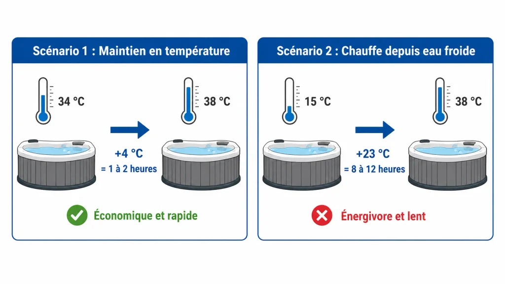 Temps de chauffe d’un spa : combien de temps faut-il vraiment ?, Ligne-Spa