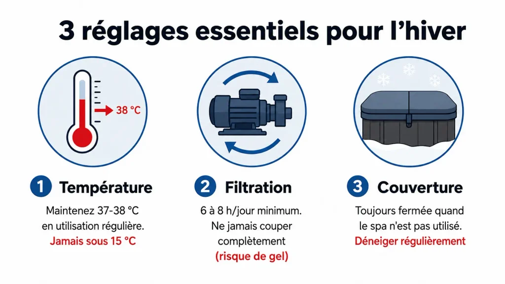 Spa extérieur en hiver : peut-on l’utiliser et comment le protéger ?, Ligne-Spa