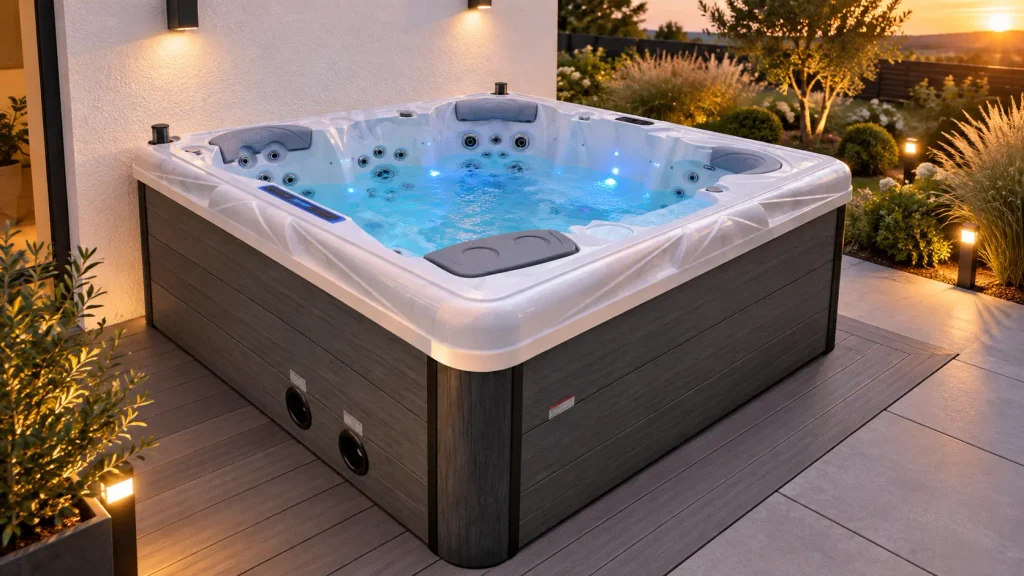Spa rond ou carré : quel format choisir pour votre installation ?, Ligne-Spa