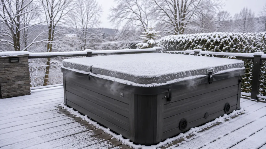 Spa extérieur en hiver : peut-on l’utiliser et comment le protéger ?, Ligne-Spa