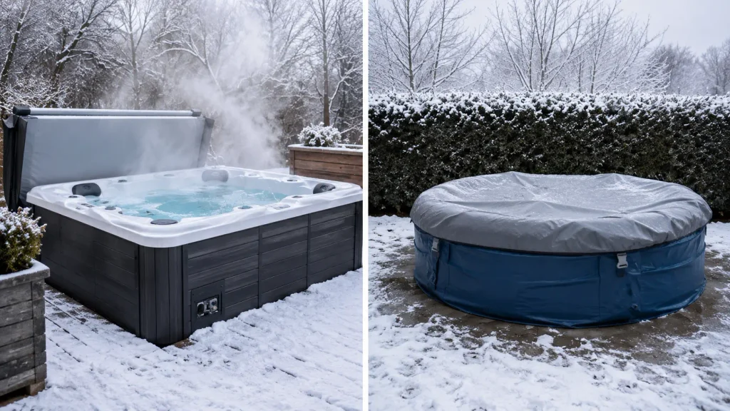 Spa extérieur en hiver : peut-on l’utiliser et comment le protéger ?, Ligne-Spa