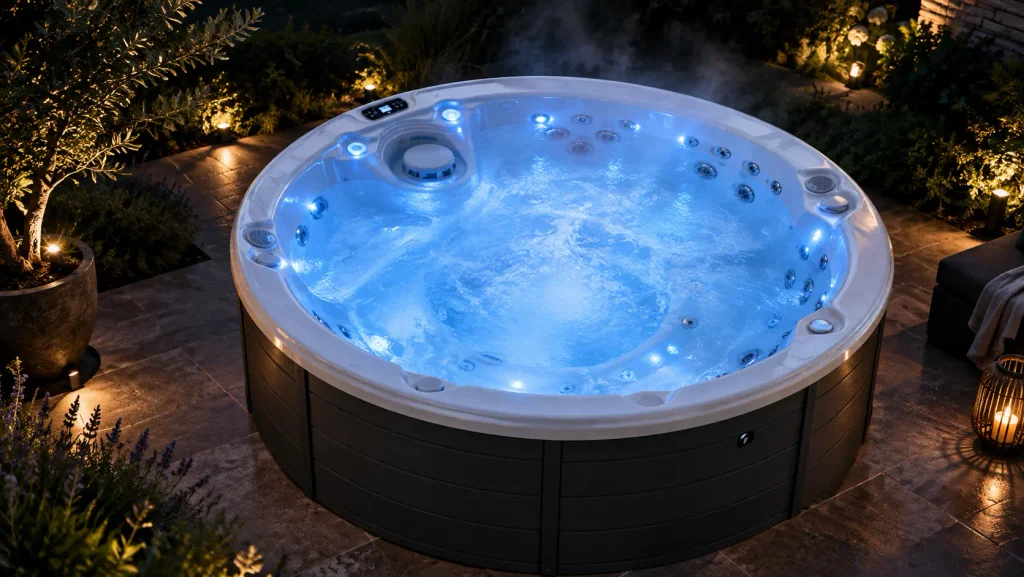 Spa rond ou carré : quel format choisir pour votre installation ?, Ligne-Spa