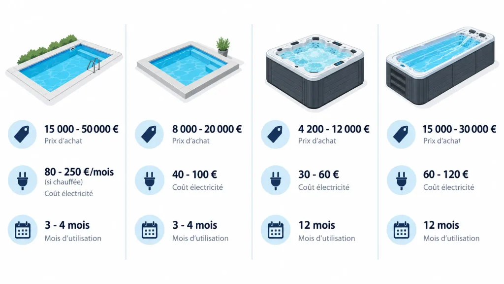 Piscine ou jacuzzi : que choisir ? Le comparatif complet, Ligne-Spa