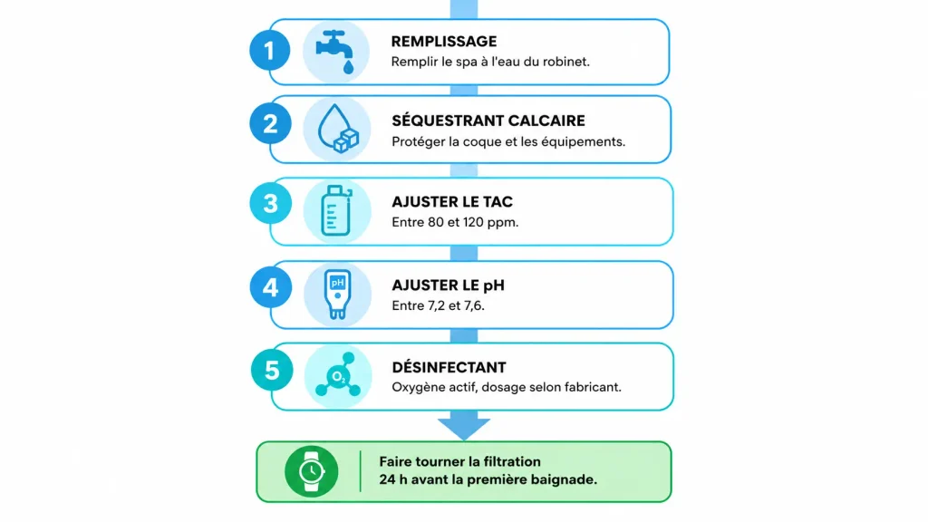 Traitement des spas : le guide complet pour une eau claire et saine, Ligne-Spa