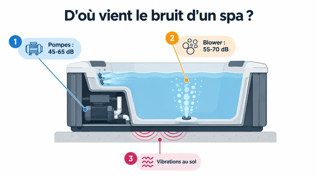 Isolation phonique de spa : comment réduire le bruit et préserver votre tranquillité, Ligne-Spa
